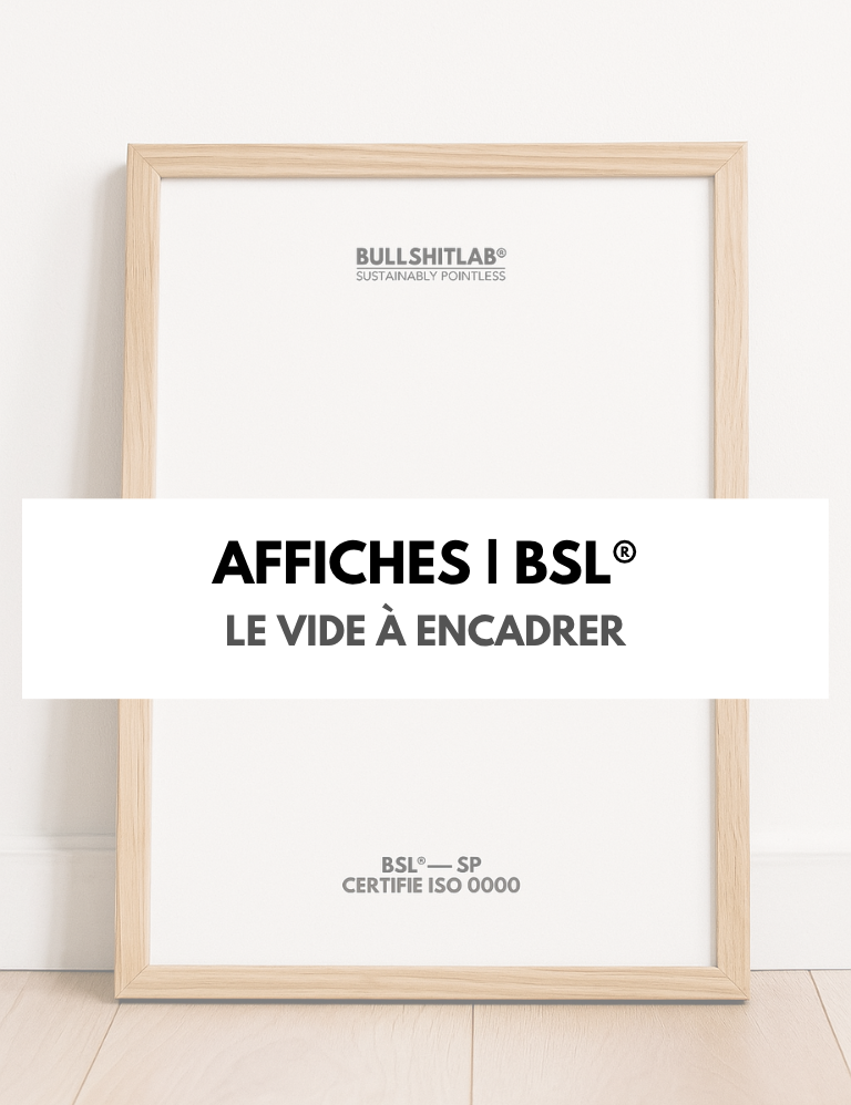 Affiches | BSL®