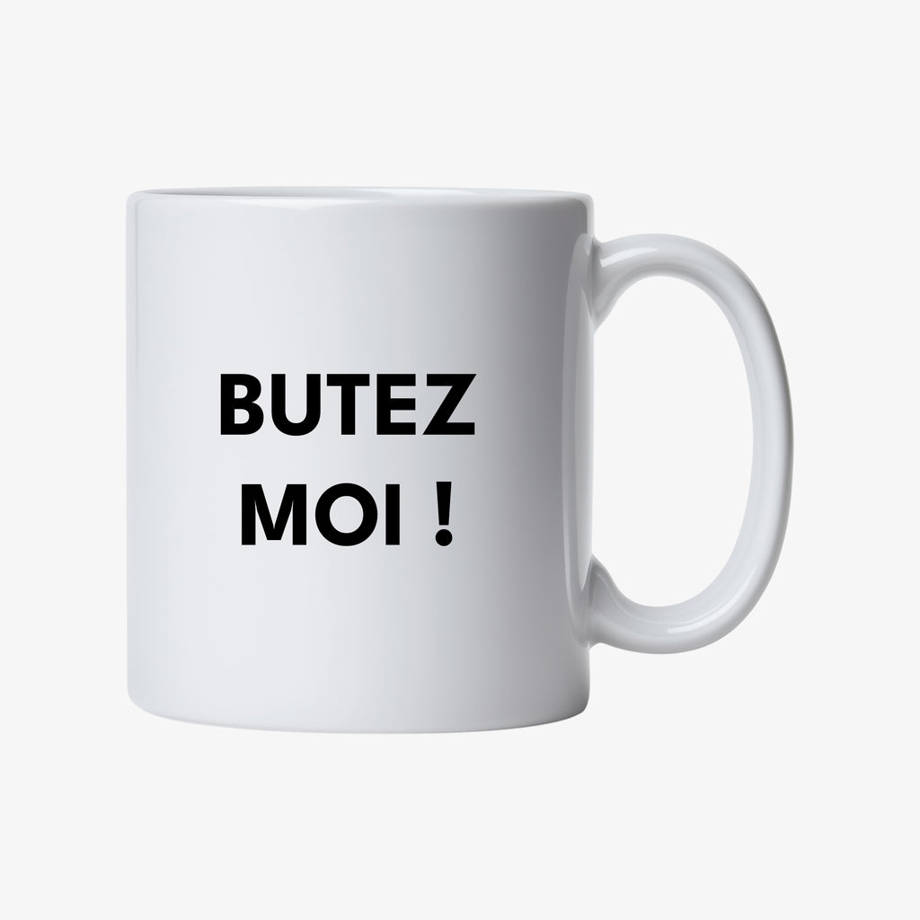 Mug | "BUTEZ MOI !" (OG version) | Le télétravailleur® | BullshitLab®