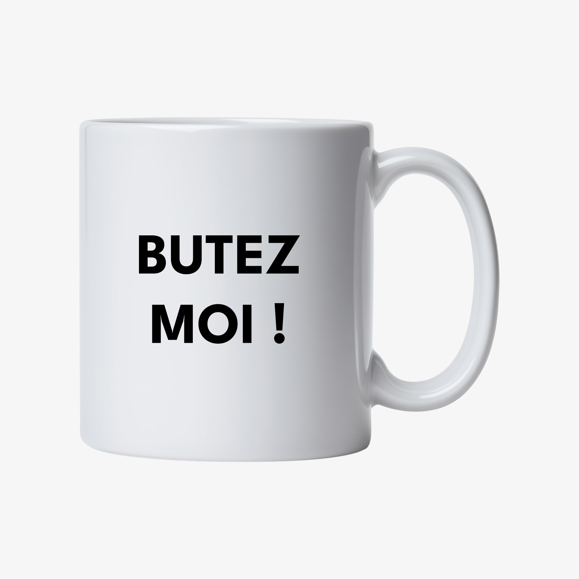Mug | "BUTEZ MOI !" (OG version) | Le télétravailleur® | BullshitLab®