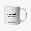 Mug Certifié ISO 0000."