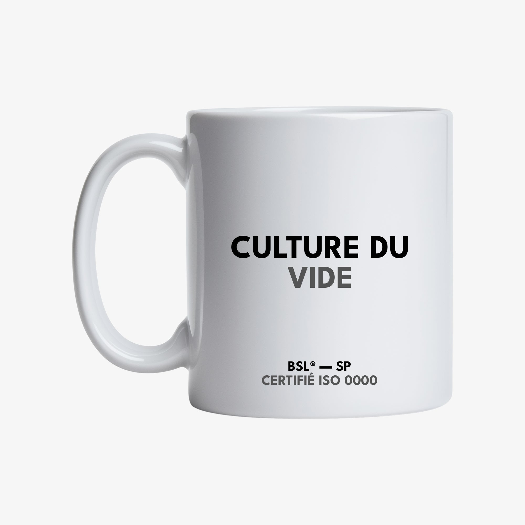 Mug "Culture du vide"