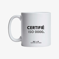 Mug Certifié ISO 0000."