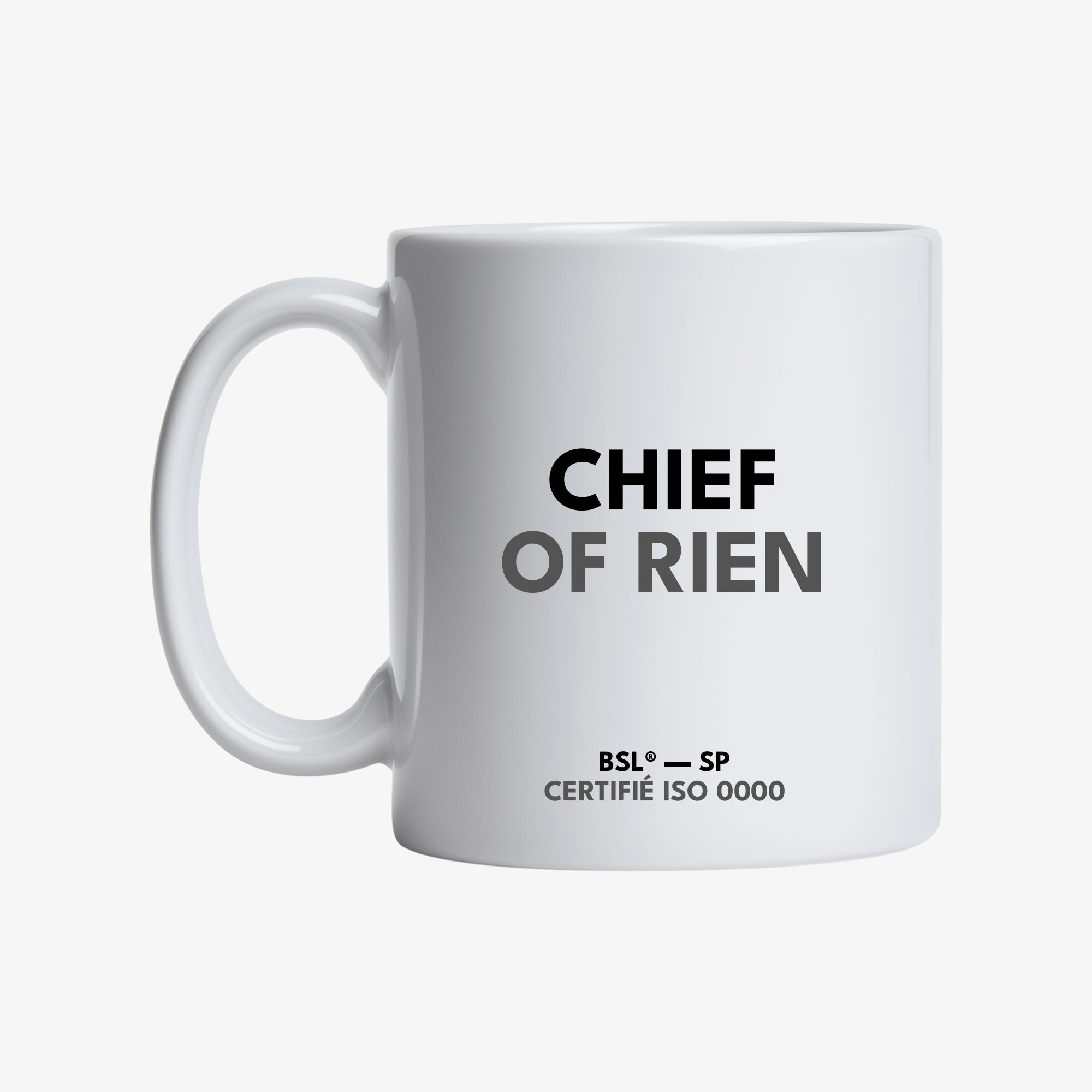 Mug "Chief of rien"
