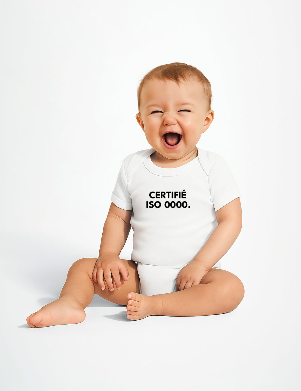BODY BÉBÉ “CERTIFIÉ ISO 0000” - Bullshit Babies® collection