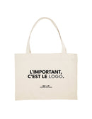 Shopping bag “L'important c'est le logo”