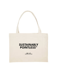 Shopping bag “Sustainably pointless"