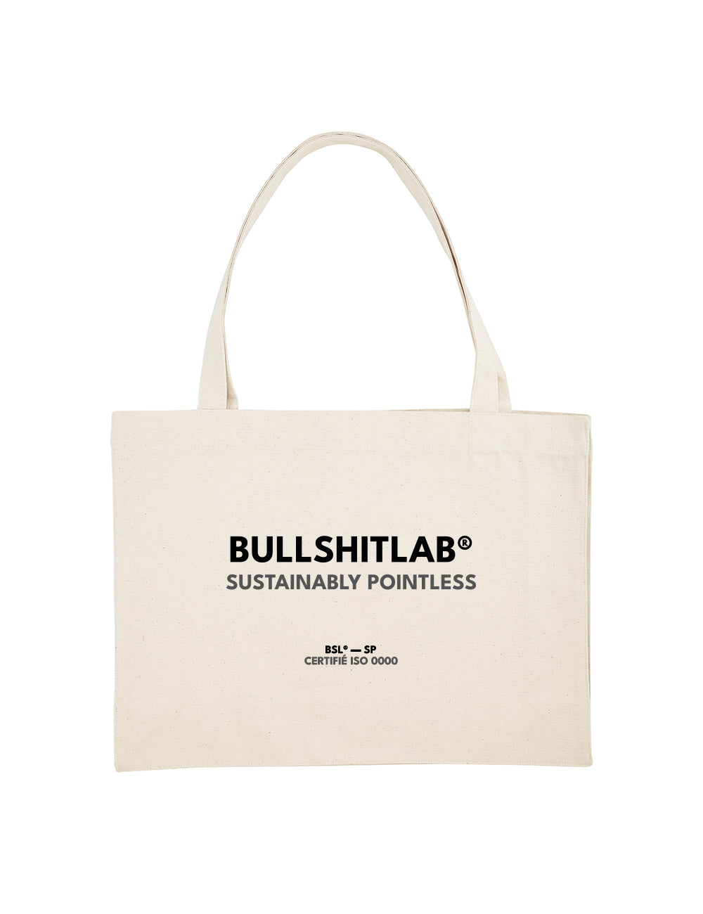 SHOPPING BAG “BULLSHITLAB®” - Le vide à emporter