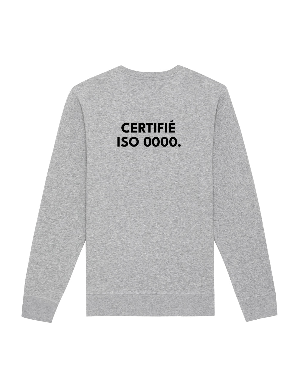 SWEAT-SHIRT “CERTIFIÉ 0000” - Core collection