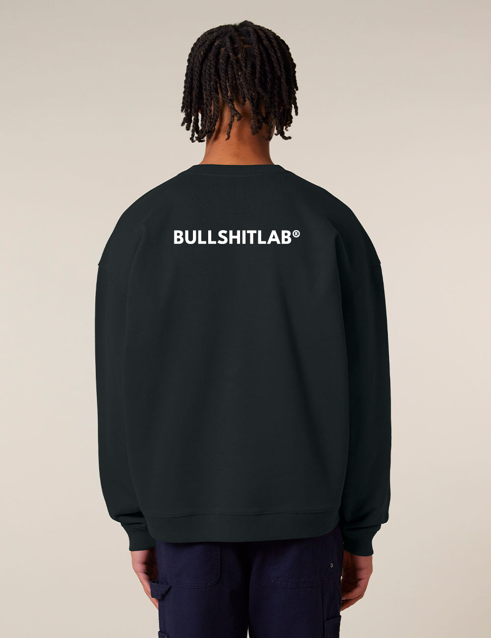 SWEAT-SHIRT OVERSIZE “BULLSHITLAB®” - Premium collection