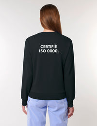 Sweat-Shirt “Certifié 0000”