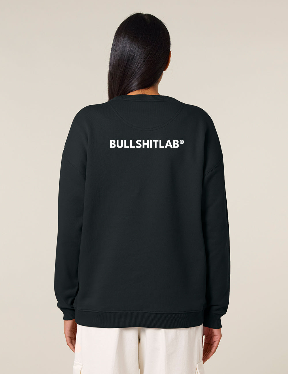 SWEAT-SHIRT OVERSIZE “BULLSHITLAB®” - Premium collection