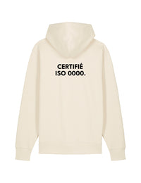 Hoodie "Certifié 0000"