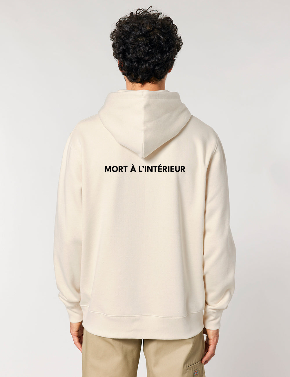 HOODIE REGULAR “MORT À L'INTÉRIEUR” - Core collection