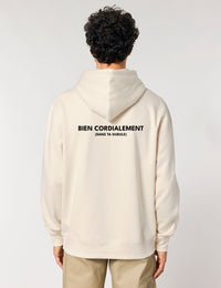 Hoodie "Bien cordialement dans ta gueule"