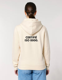 Hoodie "Certifié 0000"