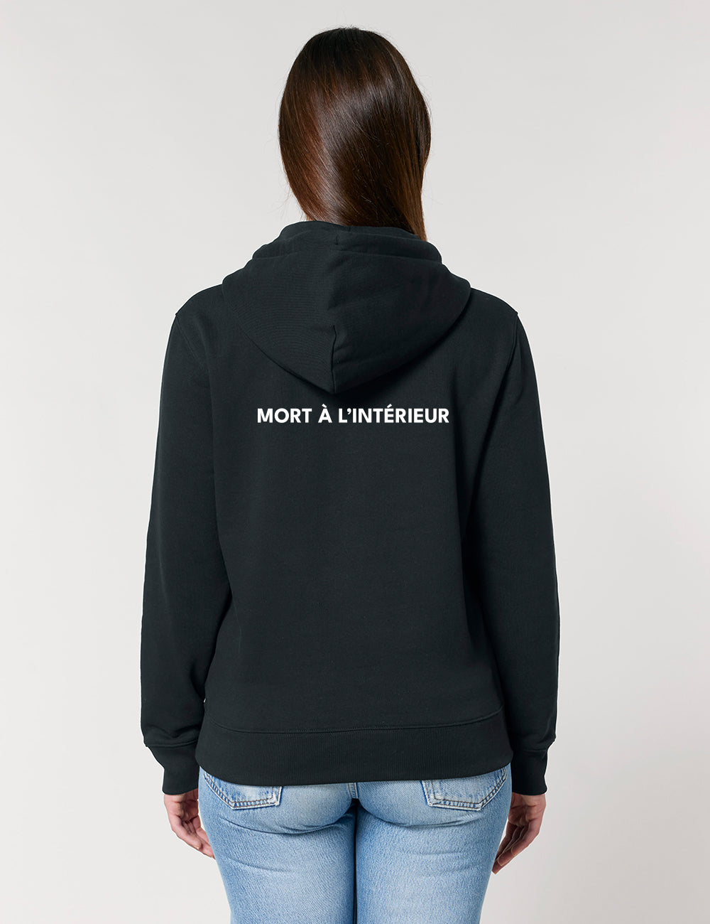 HOODIE REGULAR “MORT À L'INTÉRIEUR” - Core collection