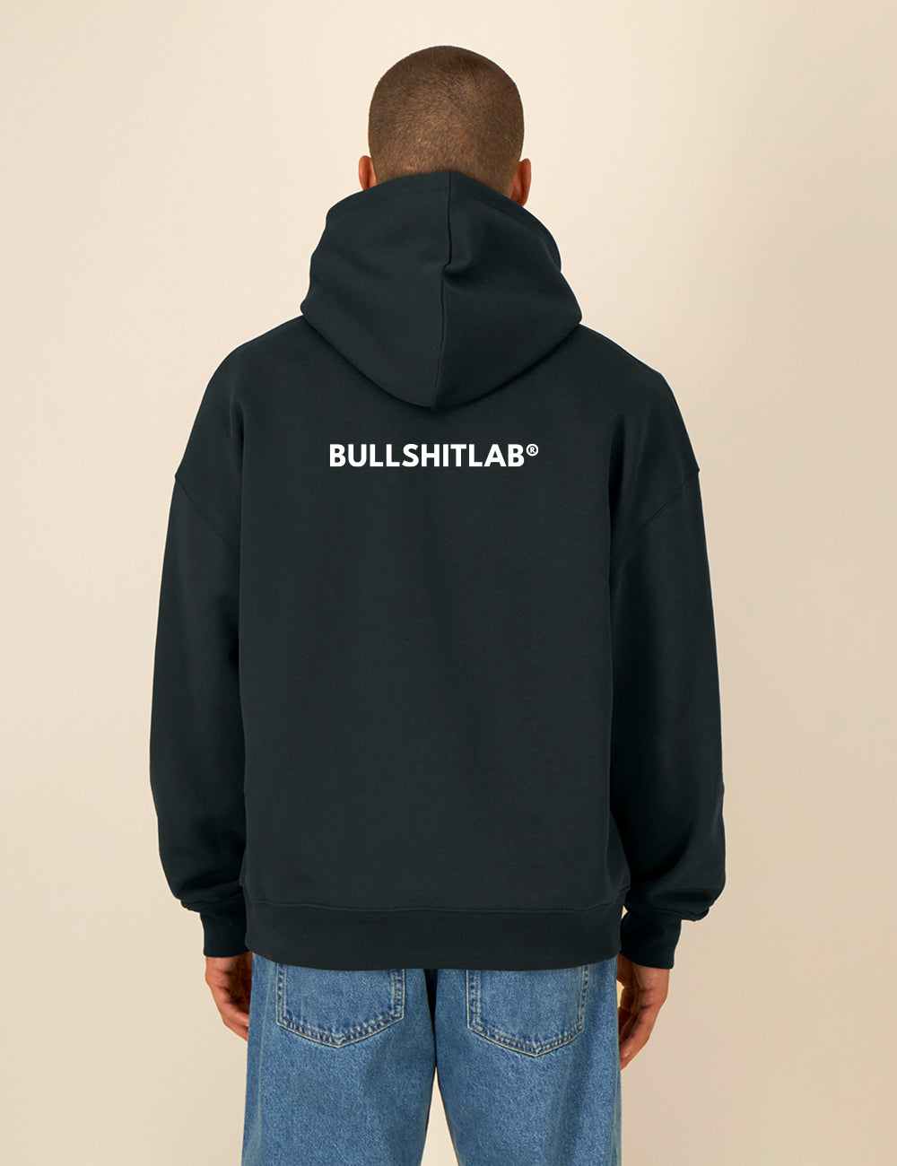 HOODIE OVERSIZE “BULLSHITLAB®” - Premium collection
