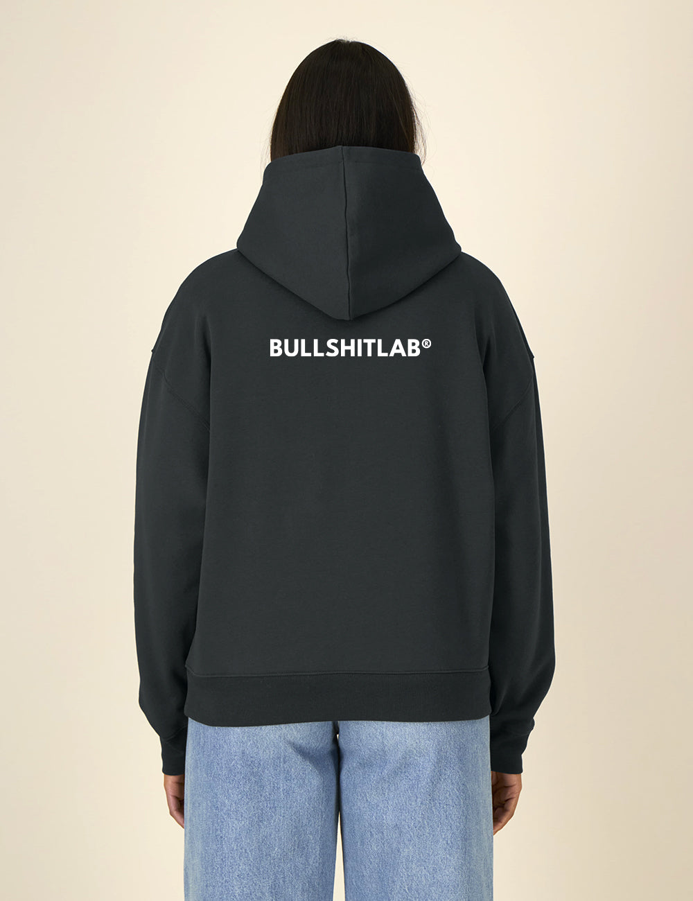 HOODIE OVERSIZE “BULLSHITLAB®” - Premium collection