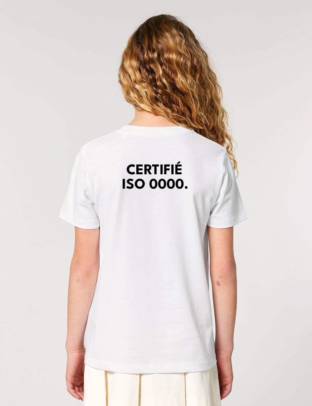 T-Shirt enfant “Certifié ISO 0000”