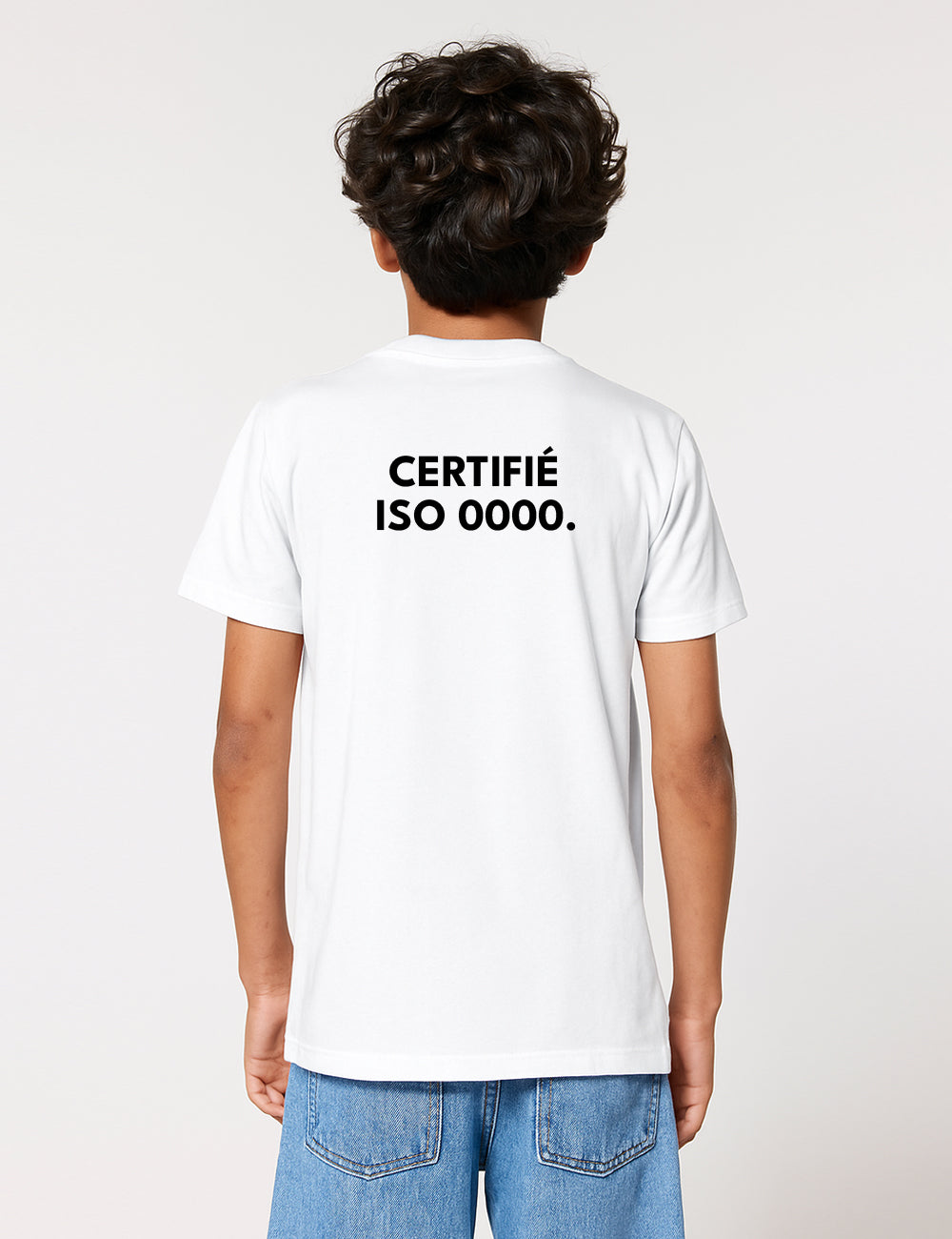 T-SHIRT ENFANT “CERTIFIÉ ISO 0000®” - Bullshit Kids® collection