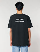 T-shirt "Certifié ISO 0000"