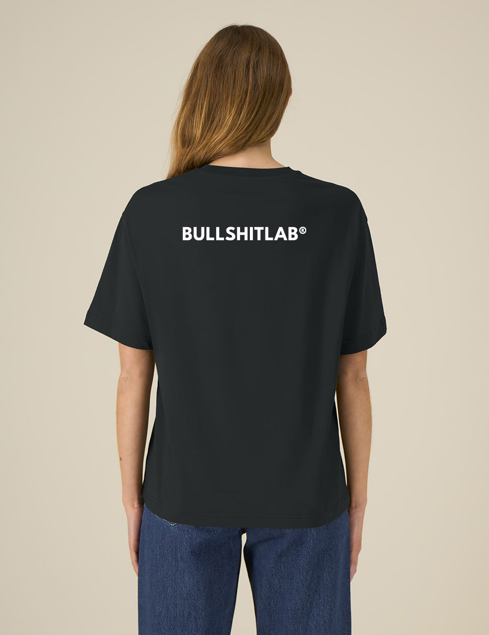 T-SHIRT OVERSIZE “BULLSHITLAB®” - Premium collection