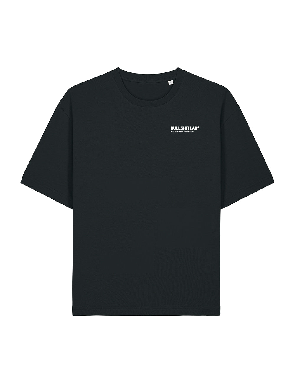 T-SHIRT OVERSIZE "CERTIFIÉ ISO 0000" - Premium collection